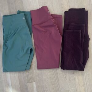 6 Pair of Lululemon Leggings